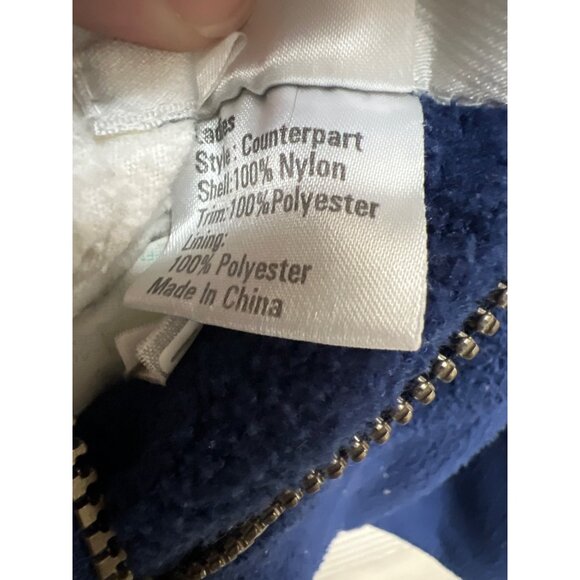 Obermeyer Vintage 90's Red and Blue Reversible Hoodie Puffer Ski Jacket - Picture 13 of 13